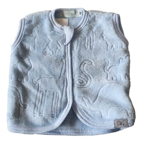 Wikids mellény #wellsoft #80 #világoskék állatos