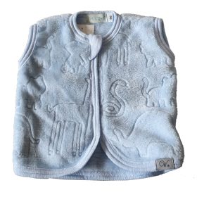 Wikids mellény #wellsoft #74 #világoskék állatos