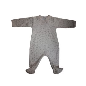   Wikids pamut hosszú ujjú cipzáras rugi #56 pasztel apró virágos