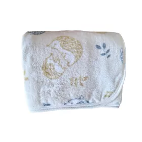   Wikids Takaró wellsoft #2 rétegű #70x90 #bézs mustár farmerkék sünis