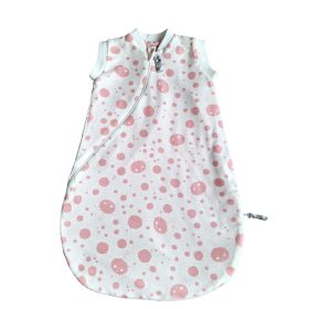   Wikids Hálózsák #pamut #ujjatlan #2 rétegű #68-74 #púder szörnyecske