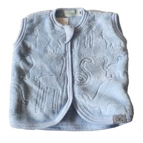 Wikids mellény #wellsoft #86 #világoskék állatos