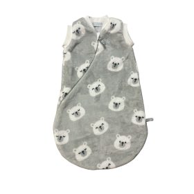   Wikids Hálózsák #wellsoft #2 rétegű #62-68 #szürke macifejes