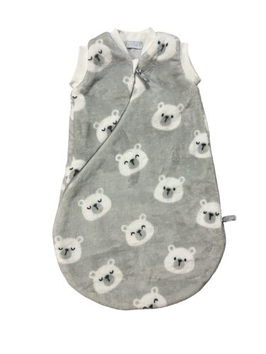 Wikids Hálózsák #wellsoft #2 rétegű #62-68 #szürke macifejes