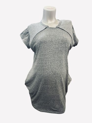 Wikids szoptatós hálóing #L #melír szürke