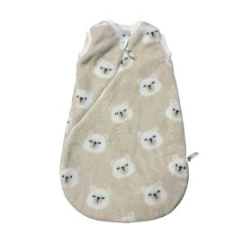   Wikids Hálózsák #wellsoft #2 rétegű #68-74 #bézs macifejes