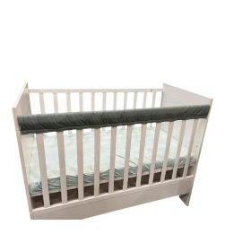 Wikids textil rágásvédő tépőzáras #120 cm olivazöld