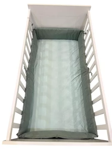 Wikids Ágyrácsvédőpánt vászon 420 cm oliv zöld