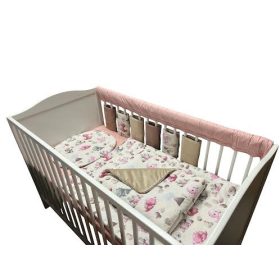   Wikids textil rágásvédő tépőzáras #120 cm púder rózsaszín