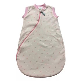   Wikids pamut hálózsák 2 rétegű #62-68 rózsa-szürke cicafej