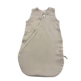   Wikids pamut hálózsák ujjatlan 1 rétegű - pelenka anyag #68-74 bézs