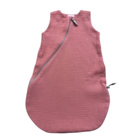   Wikids Hálózsák pamut ujjatlan 1 rétegű - pelenka anyag #62-68 mályva