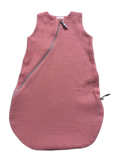 Wikids pamut hálózsák ujjatlan 1 rétegű - pelenka anyag #56-62 mályva