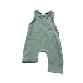   Wikids ujjatlan pamut - pelenka anyag cipzáras rugi #56 zsálya