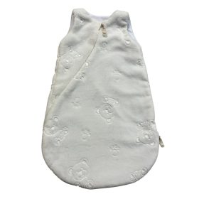   Wikids wellsoft 2 rétegű hálózsák #56-62 fehér macis tappancsos