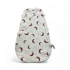   Wikids pamut hálózsák 2 rétegű #62-68 mályva holdas apró csillagos