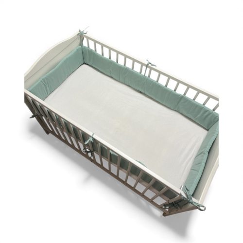 Wikids Ágyrácsvédőpánt vászon 420 cm zöld