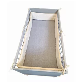 Wikids Ágyrácsvédőpánt vászon 360 cm bézs