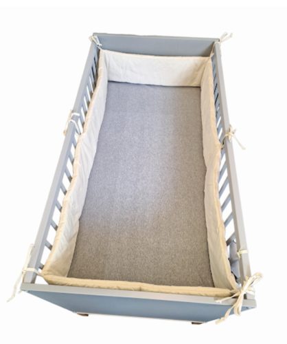 Wikids Ágyrácsvédőpánt vászon 360 cm bézs