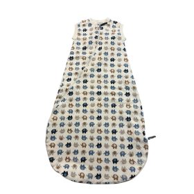   Wikids pamut hálózsák 2 rétegű #80-86 v.kék-szürke elefántos