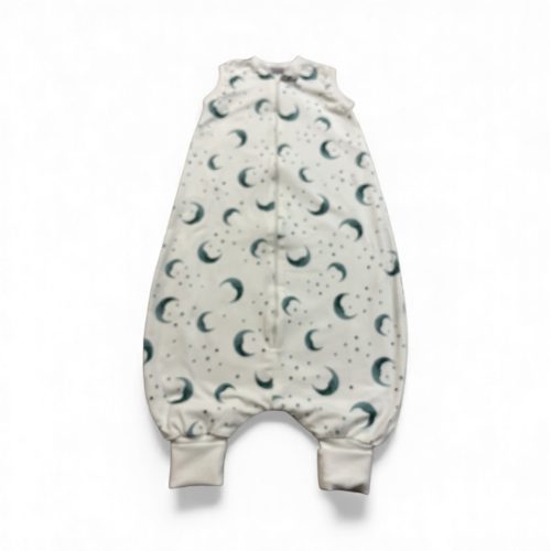 Wikids pamut hálózsák tipegő 2 rétegű #86-92 zsálya holdas apró csillagos