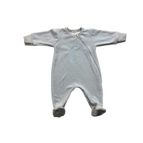 Wikids plüss hosszú ujjú cipzáras rugi #44 kék sünis