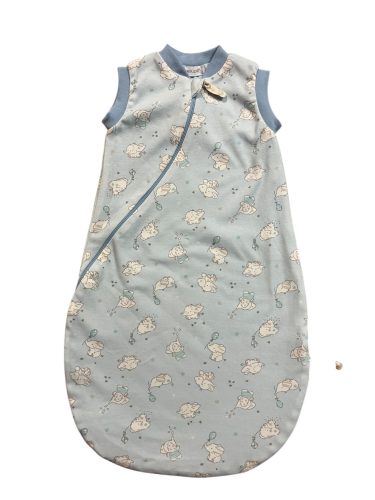 Wikids pamut hálózsák 2 rétegű #62-68 v.kék elefántos