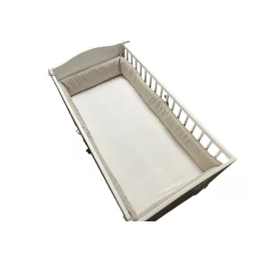 Wikids Ágyrácsvédőpánt puplin 360 cm bézs