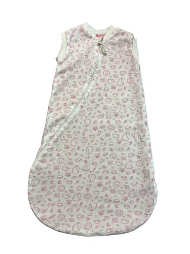 Wikids pamut hálózsák 2 rétegű ujjatlan #68-74 mályva sünis