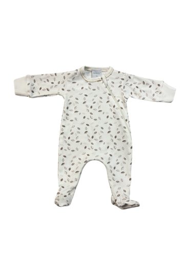 Wikids Rugi pamut hosszú ujjú cipzáras #62 mogyi levelek