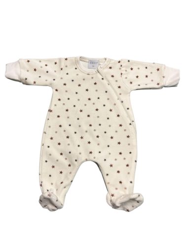 Wikids pamut hosszú ujjú rugi #68 mogyi apró csillagos