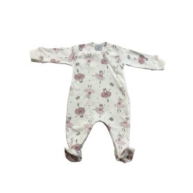 Wikids pamut hosszú ujjú cipzáras rugi #62 balerinás