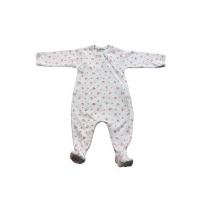   Wikids Rugi pamut hosszú ujjú #50 rózsa-bézs apró virágos