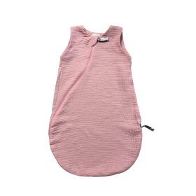   Wikids pamut hálózsák 1 rétegű ujjatlan pelenka anyag 62-68 rózsaszín