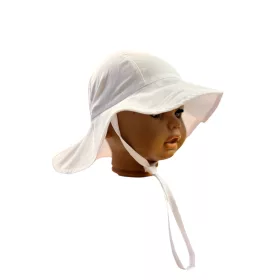 Wikids Kalap fehér puplin #38-40