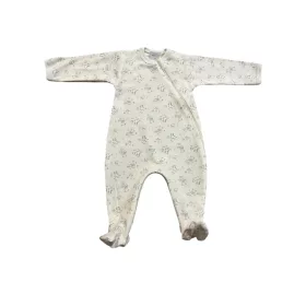   Wikids pamut rugi hosszú ujjú cipzáras #50 türkiz baby labdás állatok