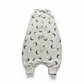   Wikids pamut hálózsák tipegő 2 rétegű ujjatlan #80-86 zsálya holdas apró csillagos