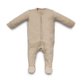   Kenguru Gold Rugi pamut organikus hosszúujjú patentos #56 #mogyoró #1103