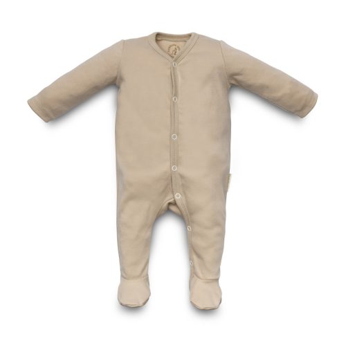 Kenguru Gold Rugi pamut organikus hosszúujjú patentos #56 #mogyoró #1103