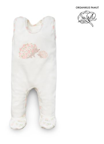 Kenguru Gold Rugi pamut patentos #62 #ekrü virágos süni #1524