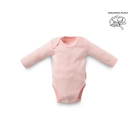   Kenguru Gold hosszú ujjú pamut Body #50-56 #Rózsaszín #1793