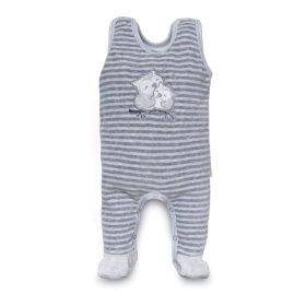   Kenguru Gold Rugi plüss patentos #56 #Melange szürke csíkos baglyos #2013