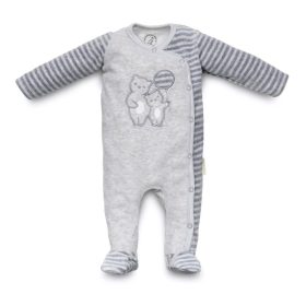   Kenguru Gold Rugi plüss oldalt patentos #62 #Melange szürke csíkos macis #2034