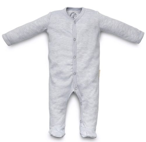 Kenguru Gold Rugi pamut hosszúujjú elöl patentos #62 #Melange szürke #2074