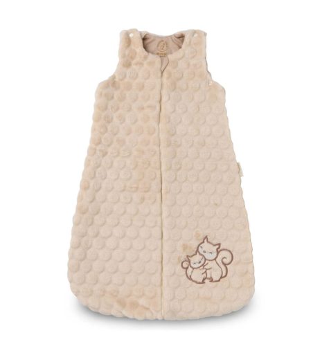 Kenguru Gold Hálózsák pamut-mikrofiber popcorn #0-4 hó #2tog #Mogyoró #4065