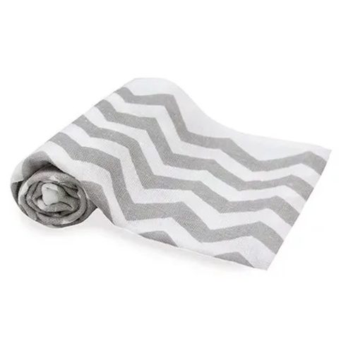 Scamp tetra textil pelenka 3 darab #Szürke chevron