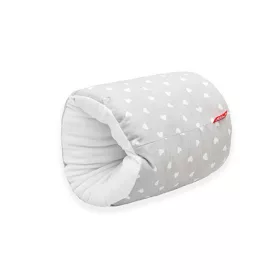   Scamp karra húzható szoptatóspárna #Little Heart White Grey #KHSP004