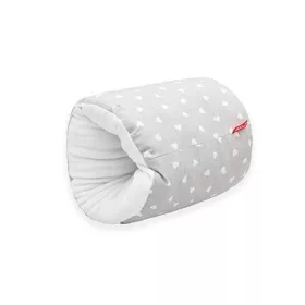   Scamp karra húzható szoptatóspárna #Little Heart White Grey #KHSP004