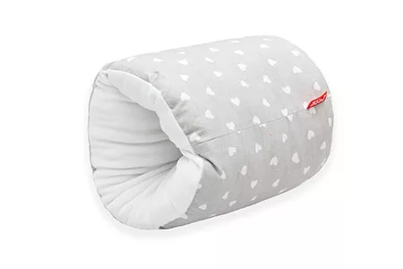 Scamp karra húzható szoptatóspárna #Little Heart White Grey #KHSP004