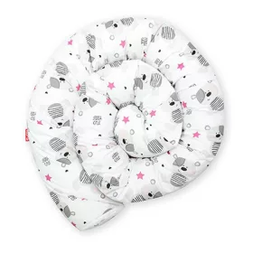 Scamp hengerpárna #210cm #White Grey Bears #BRVE010